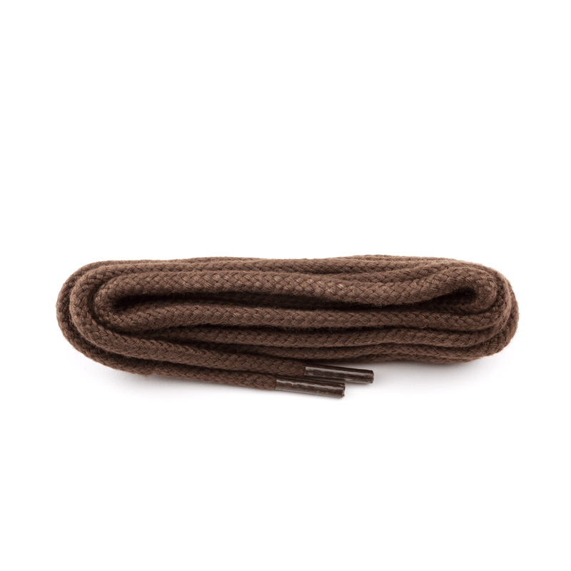 Cord laces - Brown Wax Finish