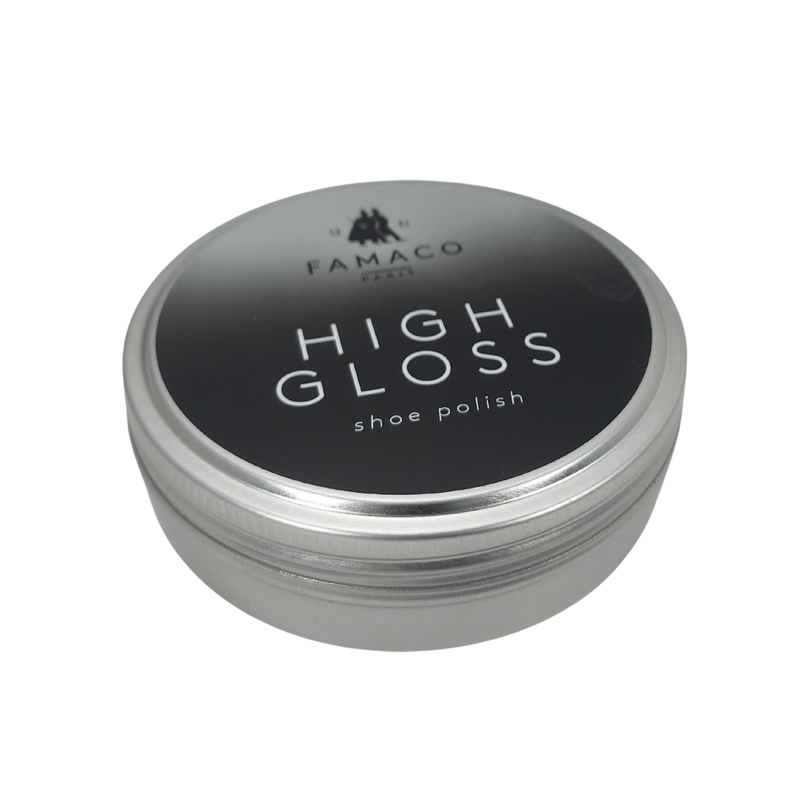 Famaco High Shine Gloss 100ml Tin Wax Polish