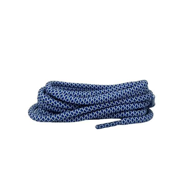 Honeycomb Laces - Cobalt/White