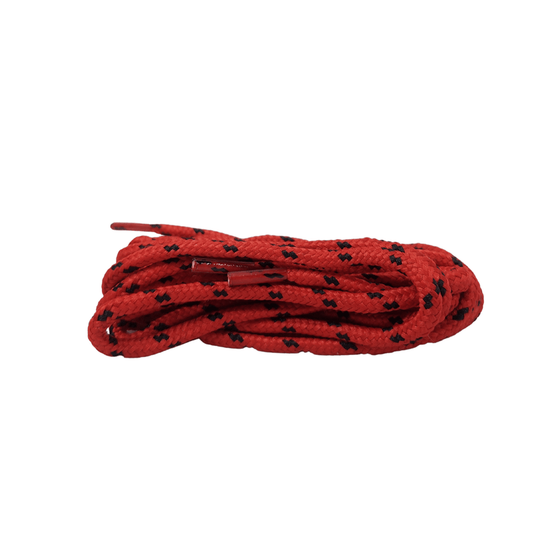 Hiking Laces - Red/Black Fleck