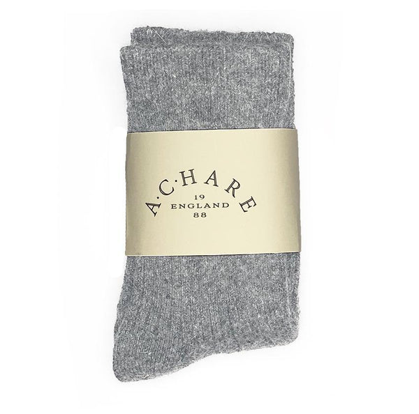 Light Grey wool mix socks