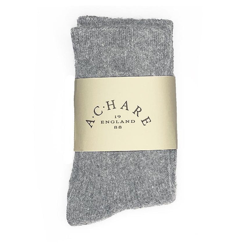 Light Grey wool mix socks