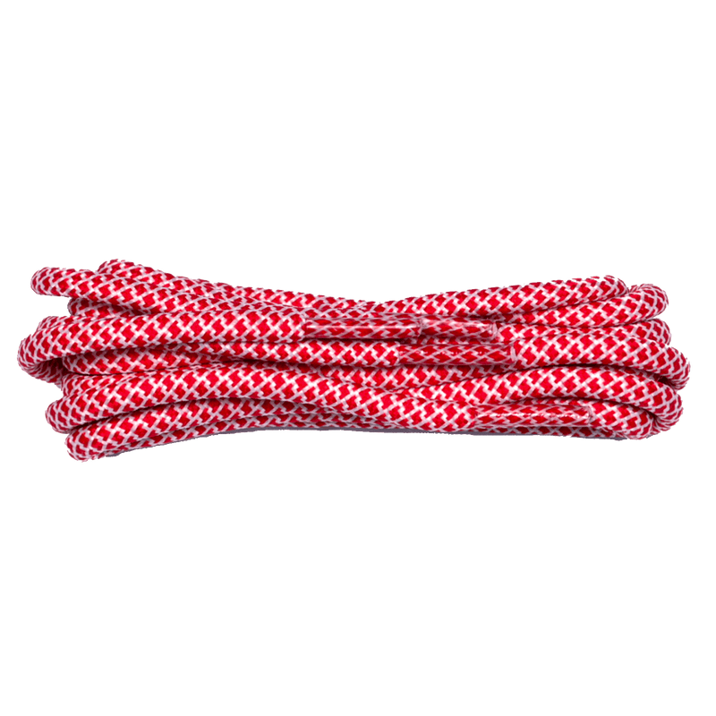 Honeycomb Laces - Red/White