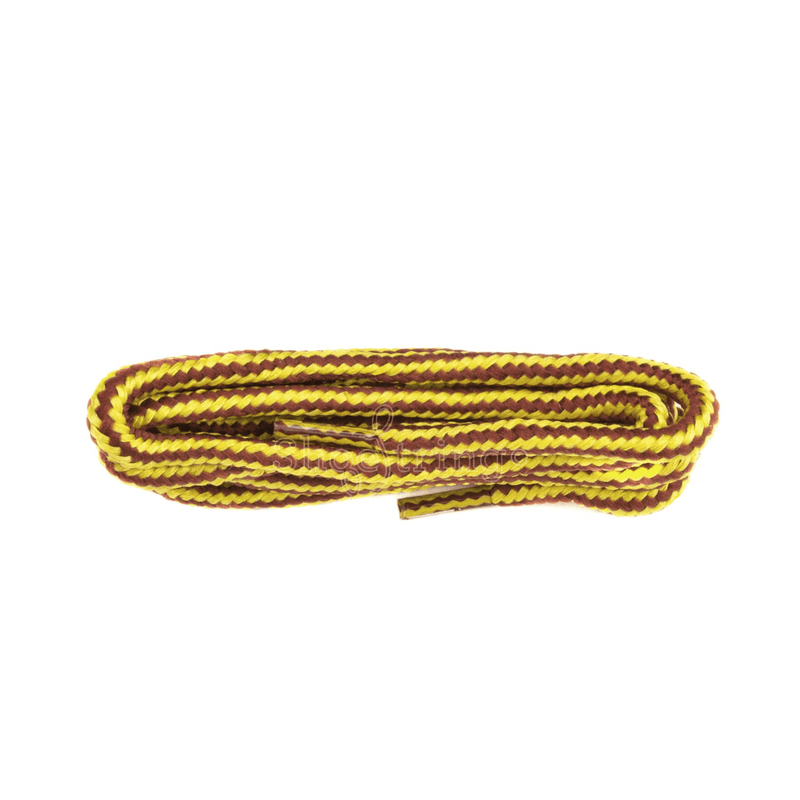 Kicker laces - Yellow/Brown