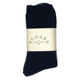 Black Wool Mix Socks (Women)